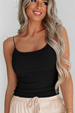 Ribbed Scoop Neck Cami - PD SECRET REALM