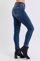 Full Size Run Mid-Rise Waist Skinny Jeans with Thermal Lining