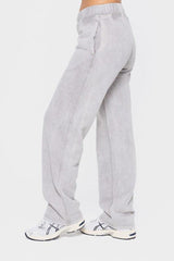 Mono B Elastic Waist Fleece Pants with Pockets - PD SECRET REALM