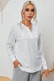 Buttoned Long Sleeve Top - PD SECRET REALM