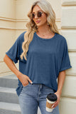 Round Neck Half Sleeve T-Shirt - PD SECRET REALM