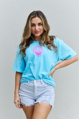 Sweet Claire "More Beach Days" Oversized Graphic T-Shirt - PD SECRET REALM