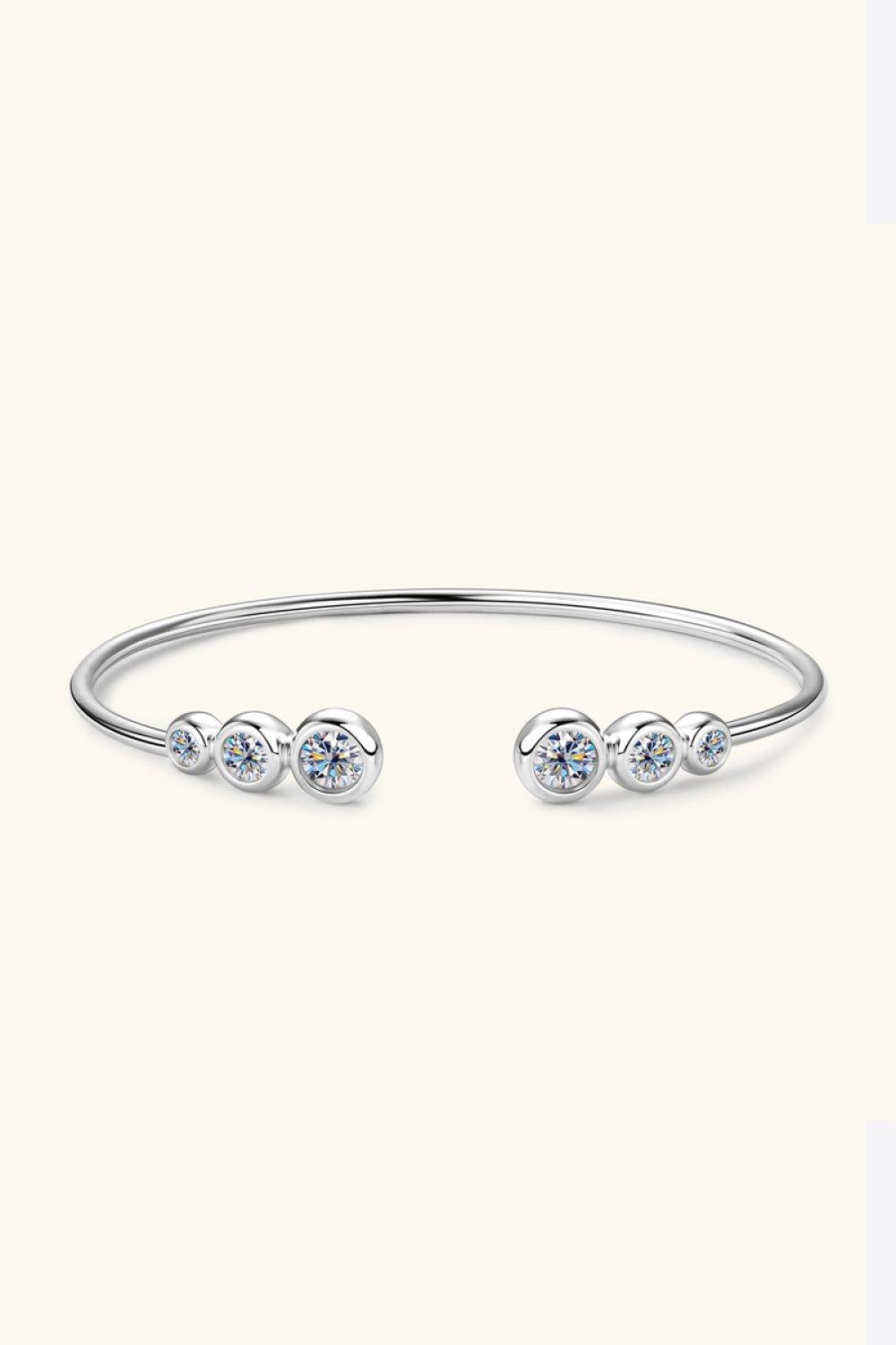 1.8 Carat Moissanite 925 Sterling Silver Bracelet - PD SECRET REALM