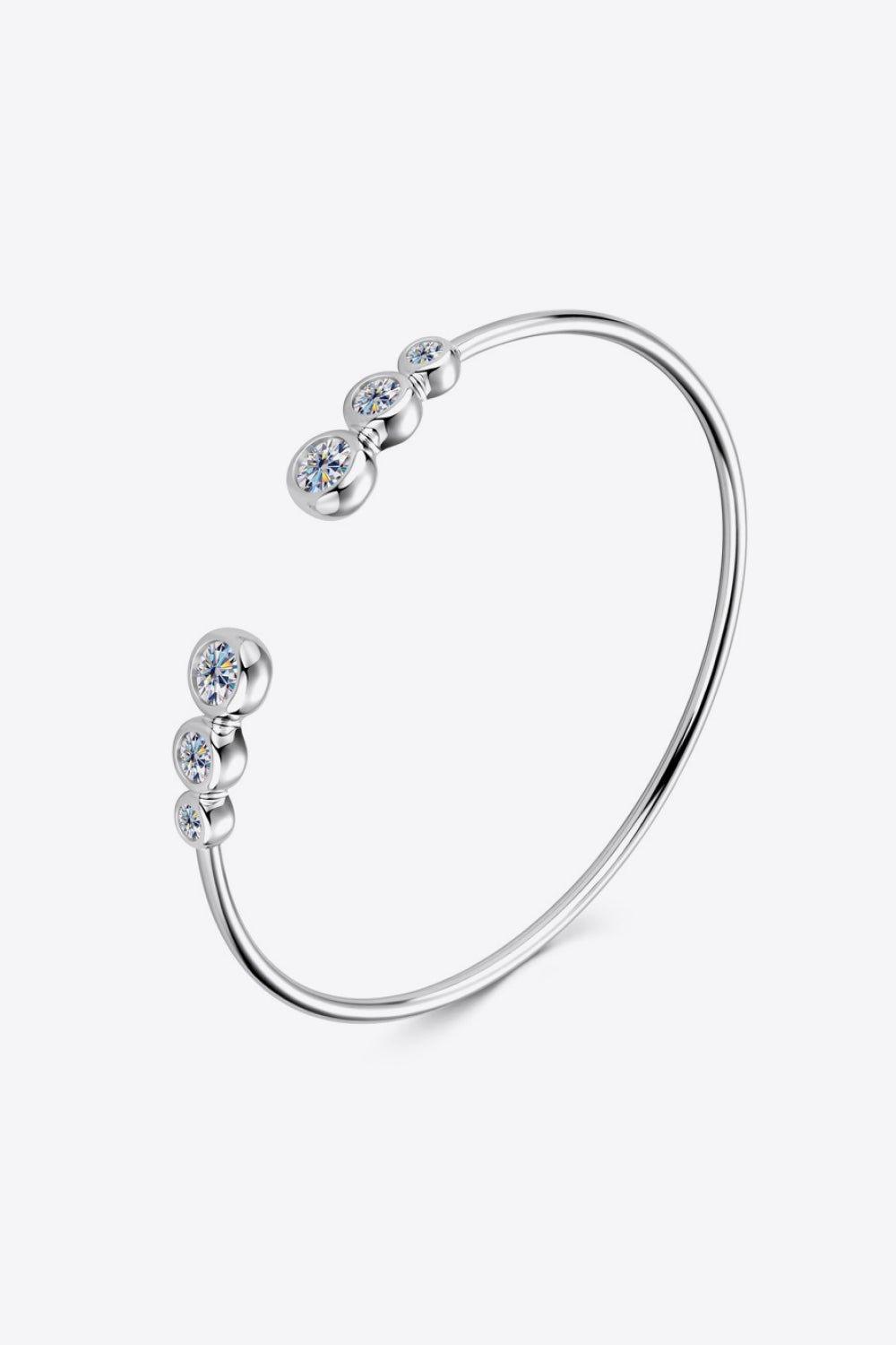 1.8 Carat Moissanite 925 Sterling Silver Bracelet - PD SECRET REALM