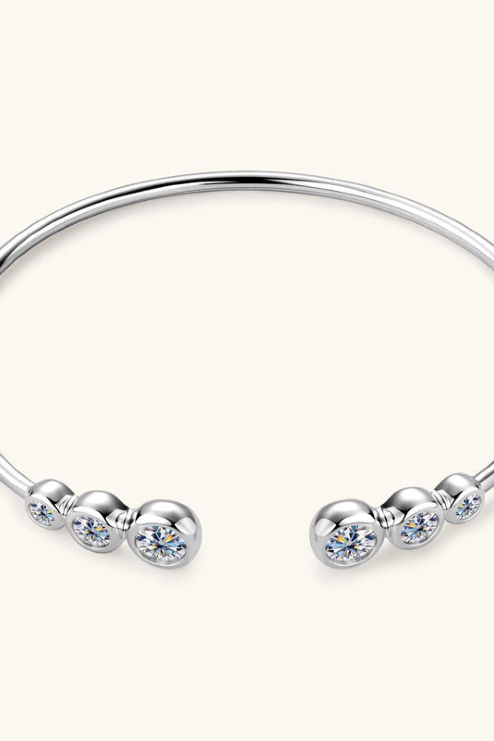 1.8 Carat Moissanite 925 Sterling Silver Bracelet - PD SECRET REALM