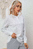 Buttoned Long Sleeve Top - PD SECRET REALM