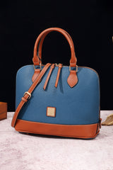 Trendy Ashleigh Blue PU Leather Bag