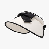 Bow Ice Silk Sun Hat - PD SECRET REALM