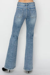 RISEN Full Size Mid Rise Bootcut Jeans - PD SECRET REALM