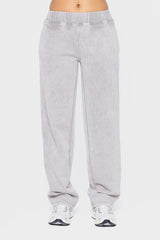 Mono B Elastic Waist Fleece Pants with Pockets - PD SECRET REALM