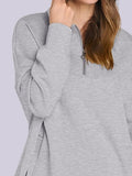 Quarter Zip Long Sleeve Hoodie - PD SECRET REALM