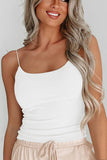 Ribbed Scoop Neck Cami - PD SECRET REALM