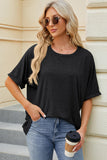 Round Neck Half Sleeve T-Shirt - PD SECRET REALM