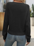 Mandy V-Neck Long Sleeve Sweater - PD SECRET REALM