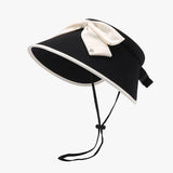 Bow Ice Silk Sun Hat - PD SECRET REALM