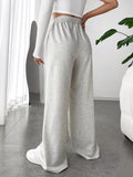 Elastic Waist Wide Leg Pants - PD SECRET REALM