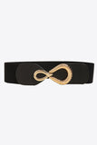 Ribbed Alloy Buckle Elastic Belt - PD SECRET REALM