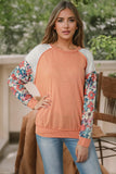 Exposed Seam Round Neck Blouse - PD SECRET REALM