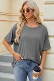 Round Neck Half Sleeve T-Shirt - PD SECRET REALM