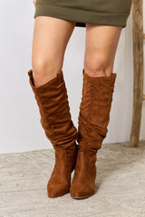 East Lion Corp Block Heel Knee High Boots - PD SECRET REALM