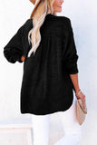 Buttoned Long Sleeve Blouse - PD SECRET REALM