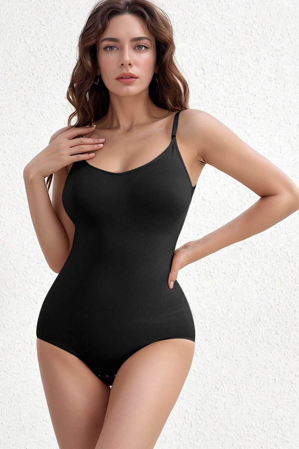 Full Size Scoop Neck Butt Lifting Bodysuit