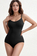 Full Size Scoop Neck Butt Lifting Bodysuit