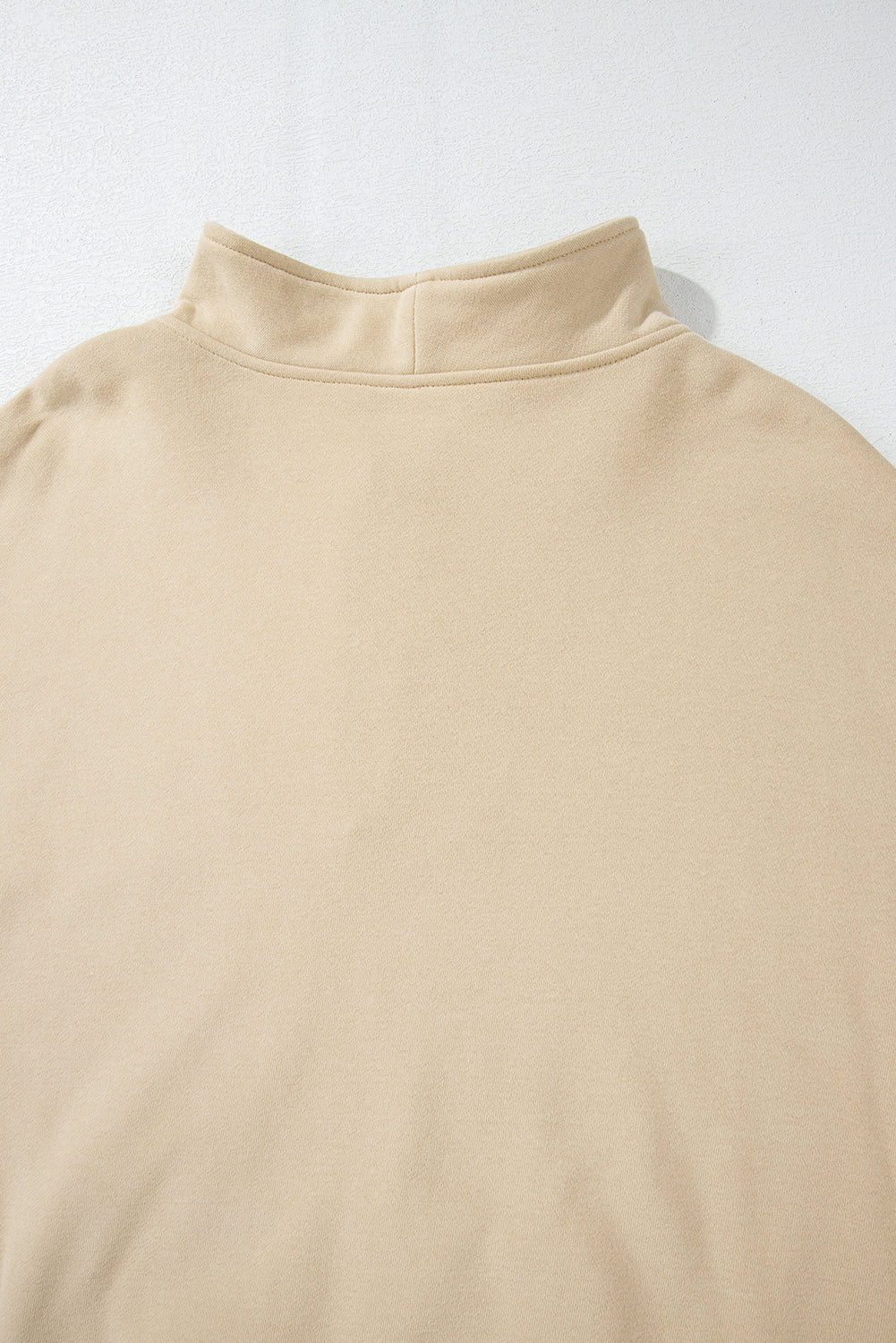 Light Grey Zip-up Stand Neck Kangaroo Pocket Sweatshirt