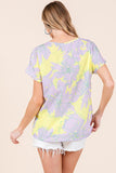 BOMBOM Floral Short Sleeve T-Shirt - PD SECRET REALM