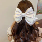 Bow Cloth Hair Clip - PD SECRET REALM