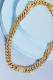 Brass Curb Chain Necklace - PD SECRET REALM