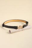 Rhinestone Decor PU Leather Belt - PD SECRET REALM