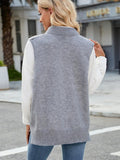 Cable Knit V-Neck Sweater Vest - PD SECRET REALM