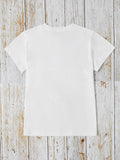 EASTER VIBES Round Neck Short Sleeve T-Shirt - PD SECRET REALM