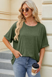 Round Neck Half Sleeve T-Shirt - PD SECRET REALM