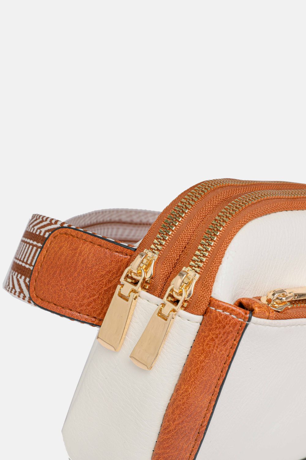 PU Leather Rectangle Crossbody Bag