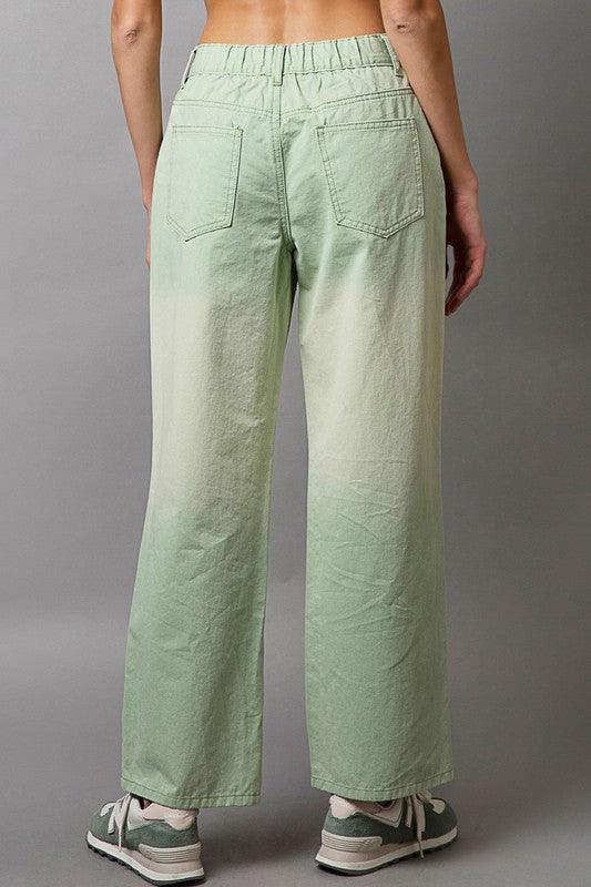 Embellishments Gradient Wide Leg Pants