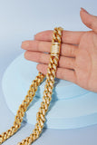 Brass Curb Chain Necklace - PD SECRET REALM