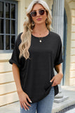 Round Neck Half Sleeve T-Shirt - PD SECRET REALM