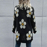 Perfee Floral Button Down Longline Cardigan - PD SECRET REALM