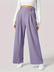 Wide Leg Pants with Pockets - PD SECRET REALM