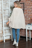 Round Neck Batwing Sleeve Sweater - PD SECRET REALM